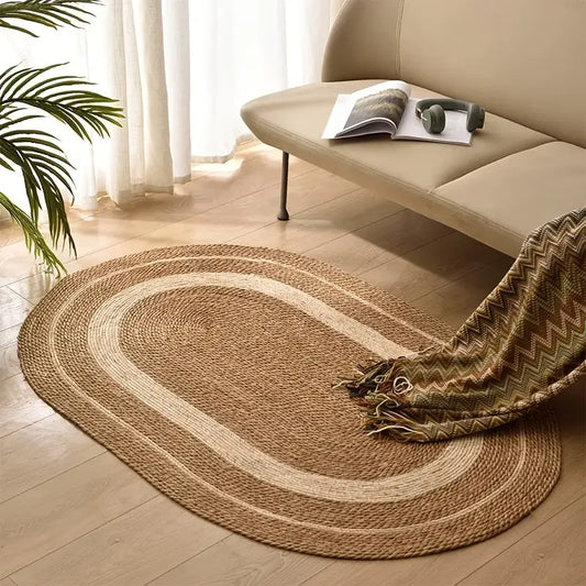 Nordic Style Woven Carpet for Home and Bedroom