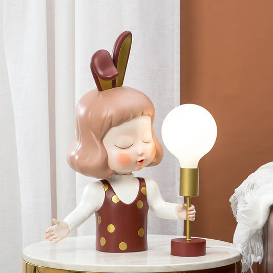 Cute Rabbit Night Light for Kids' Bedroom Decor
