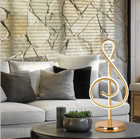 Musical Note LED Night Light for Bedroom Decor