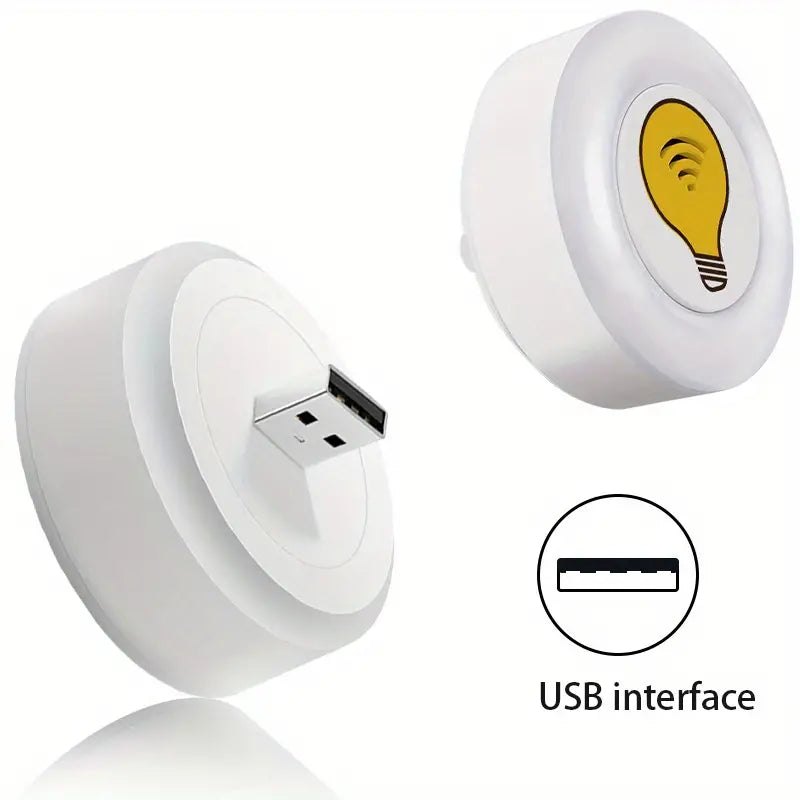USB Voice Control Night Light for Bedroom Atmosphere