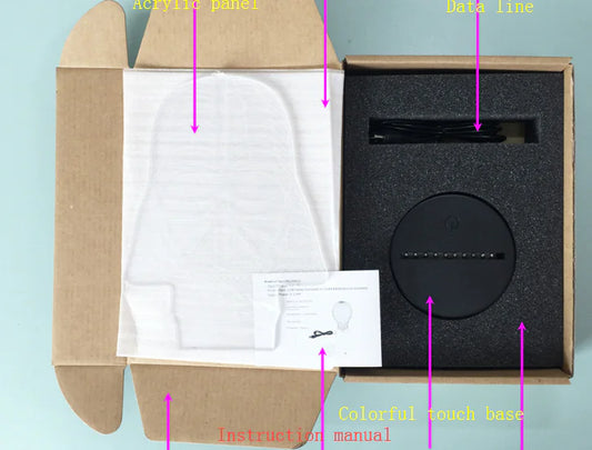 Dinosaur Table Lamp and Night Light for Bedroom