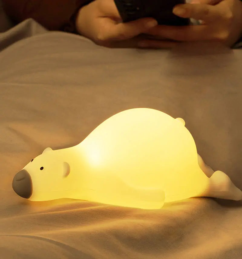 Silicone Pat Lamp Night Light for Kids' Bedroom