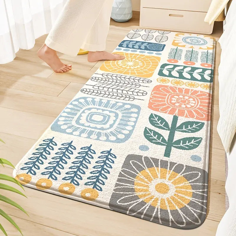 Imitation Cashmere Bedroom Carpet (1 Piece)