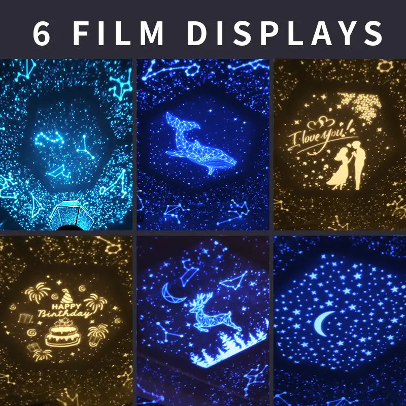 Star Projector Galaxy Light for Bedroom Night Lamp