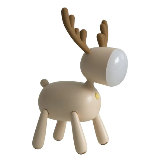USB Reading Table Lamp - Fawn Night Light for Bedroom