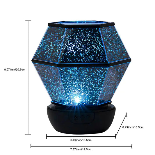 Star Projector Galaxy Light for Bedroom Night Lamp