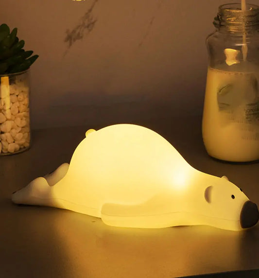 Silicone Pat Lamp Night Light for Kids' Bedroom