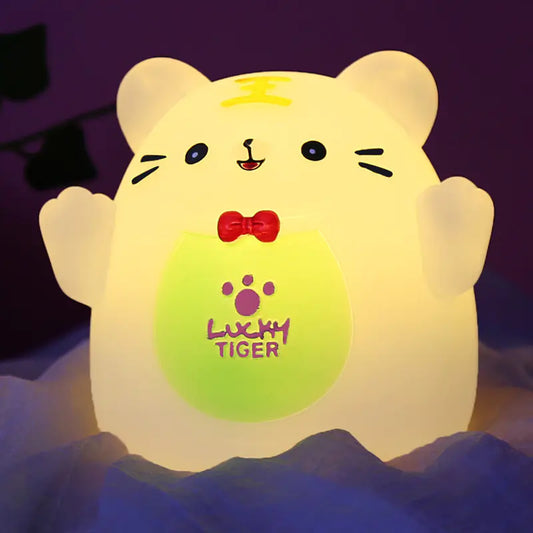 Cute Cartoon Pig Night Light - Creative Bedroom Gift