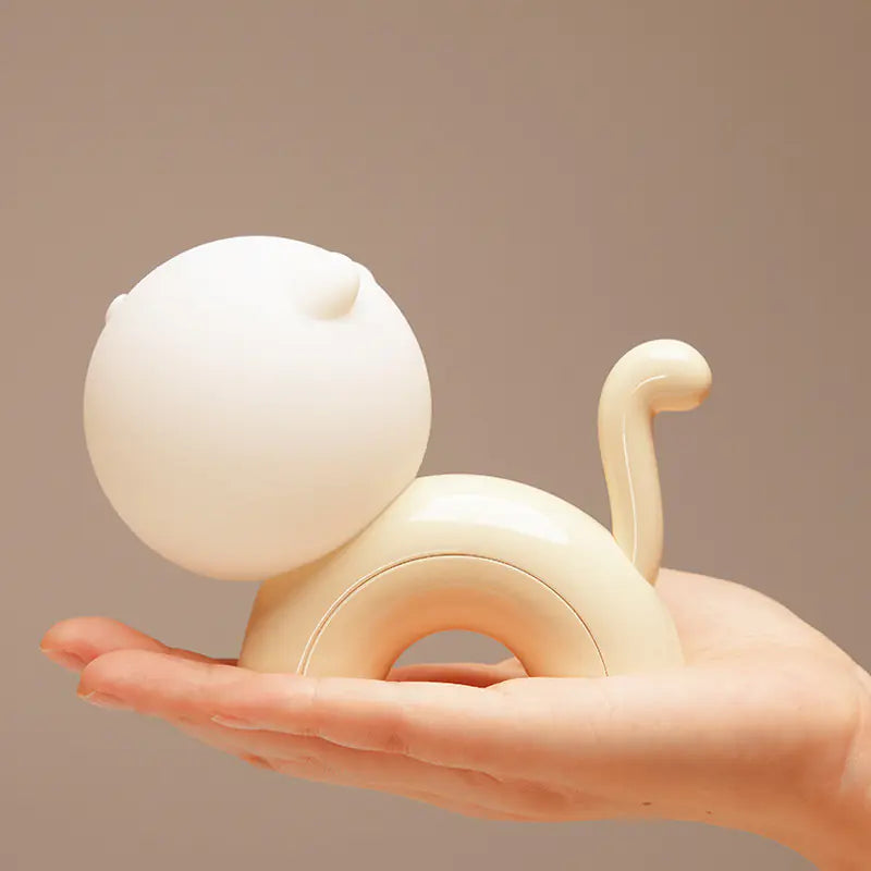 Cartoon Cat Small Charging Night Light for Bedroom