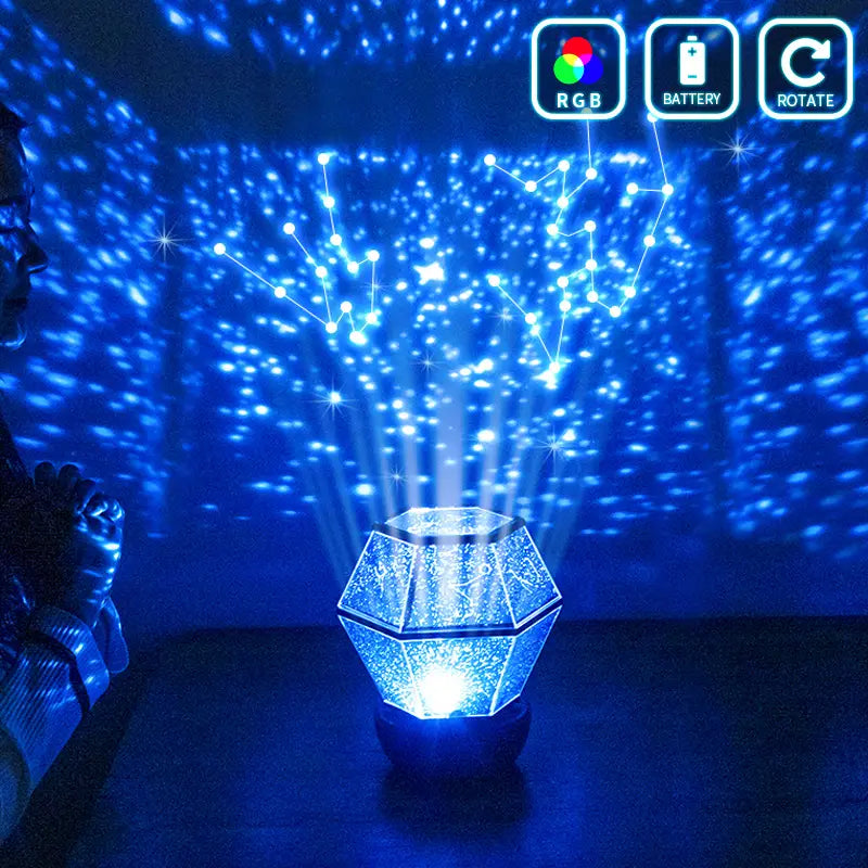 Star Projector Galaxy Light for Bedroom Night Lamp
