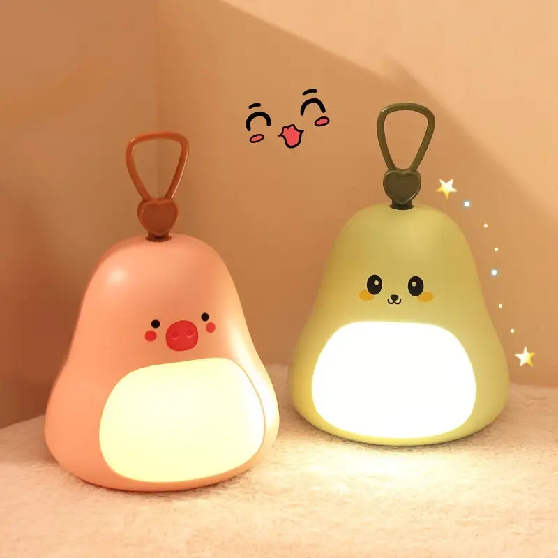 1pc LED Kawaii Night Light for Nursery Bedroom Decor