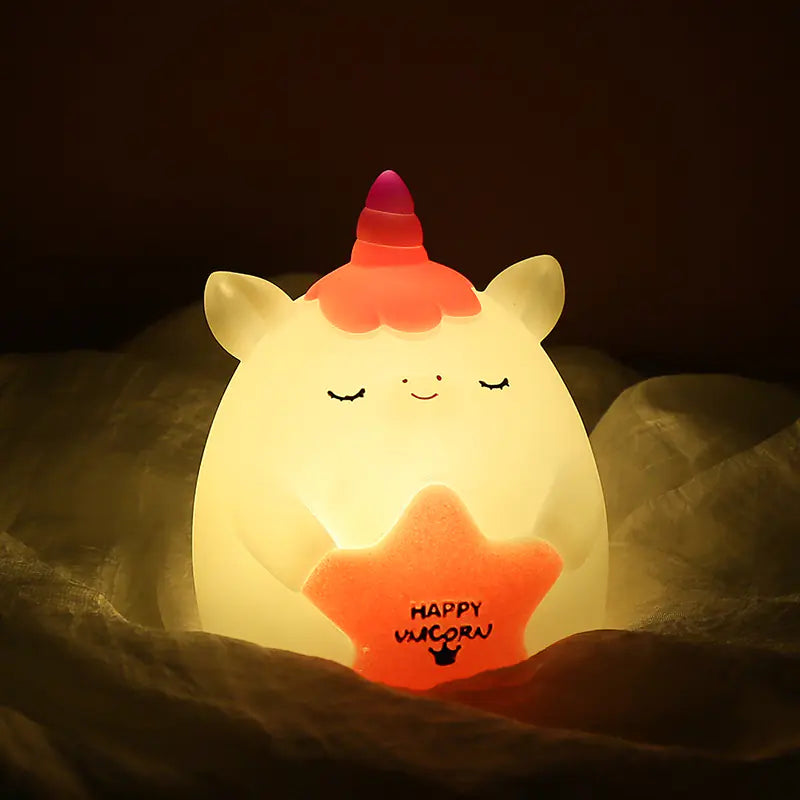 Cute Cartoon Pig Night Light - Creative Bedroom Gift