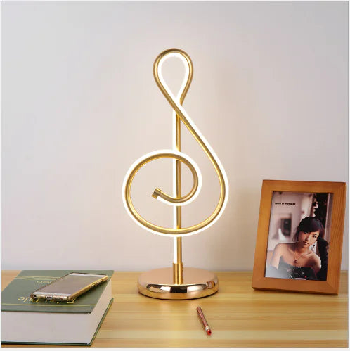 Musical Note LED Night Light for Bedroom Decor