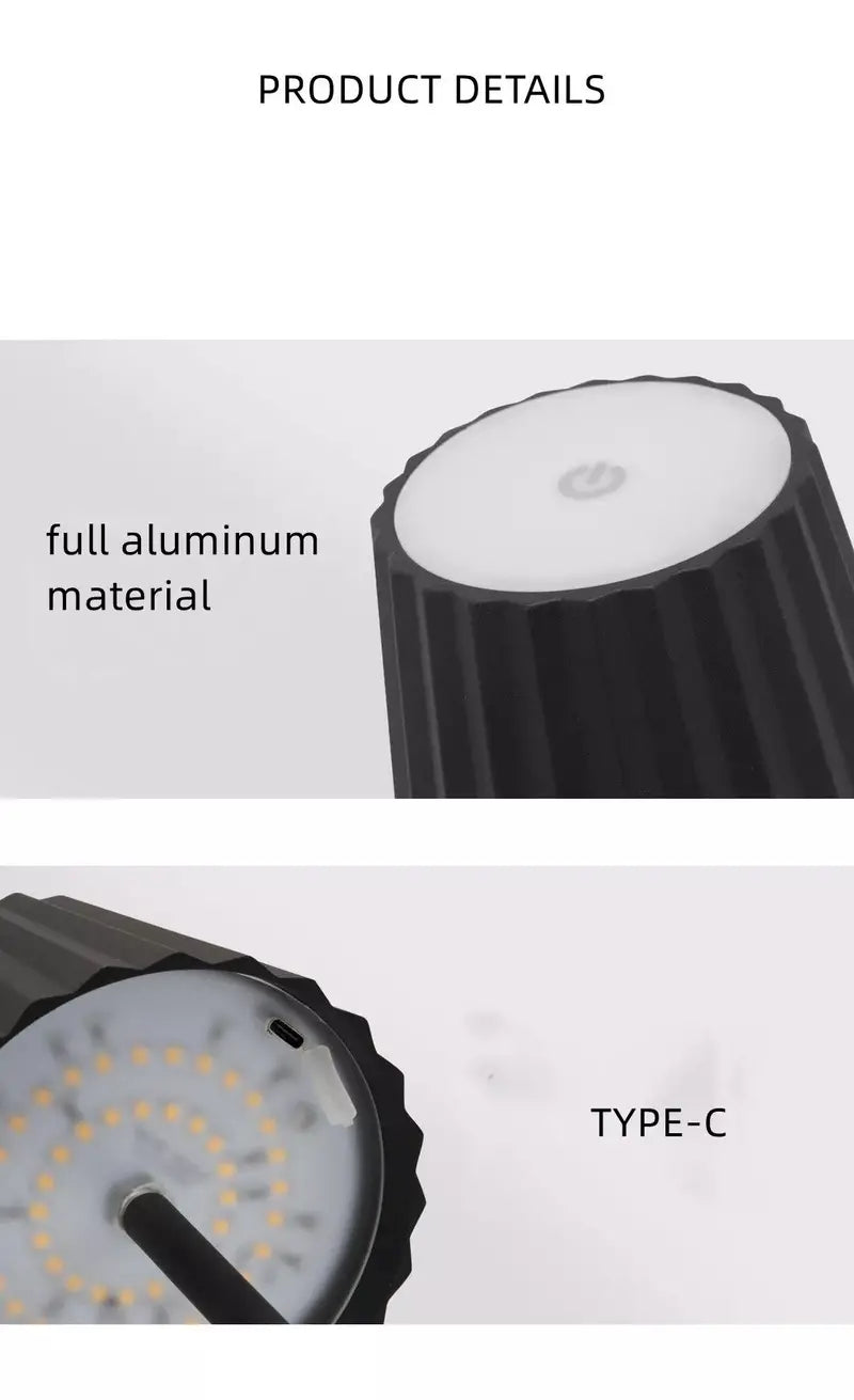 Nordic Touch Table Lamp - Modern Warm Bedroom Light