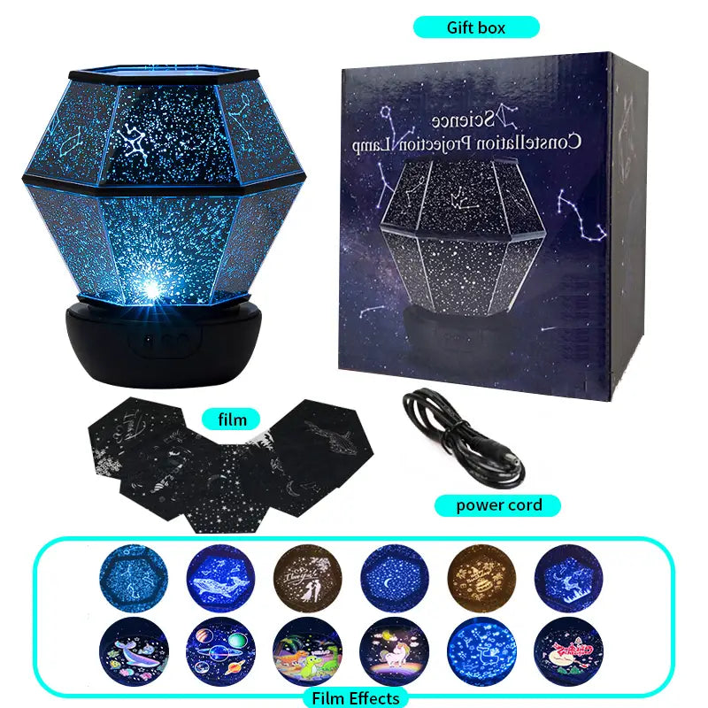 Star Projector Galaxy Light for Bedroom Night Lamp