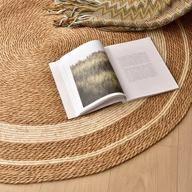 Nordic Style Woven Carpet for Home and Bedroom