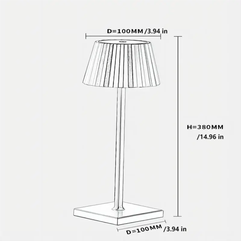 Nordic Touch Table Lamp - Modern Warm Bedroom Light