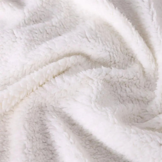 Rainbow Unicorn Blanket, Fleece Throw Blanket